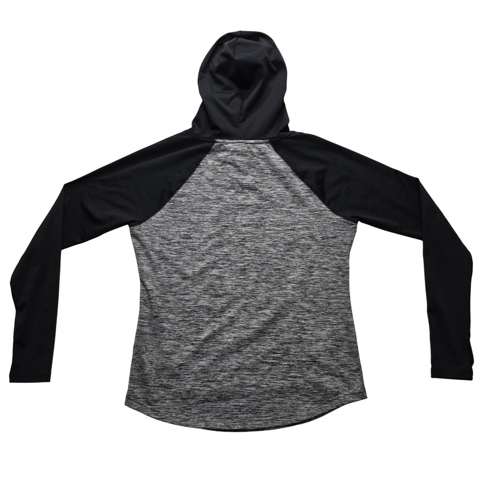 NFL Saints‎ G-III 4Her Hoodie Gray Black Logo Womens Small - Picture 3 of 10
